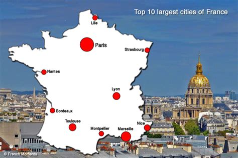 largest cities in france.